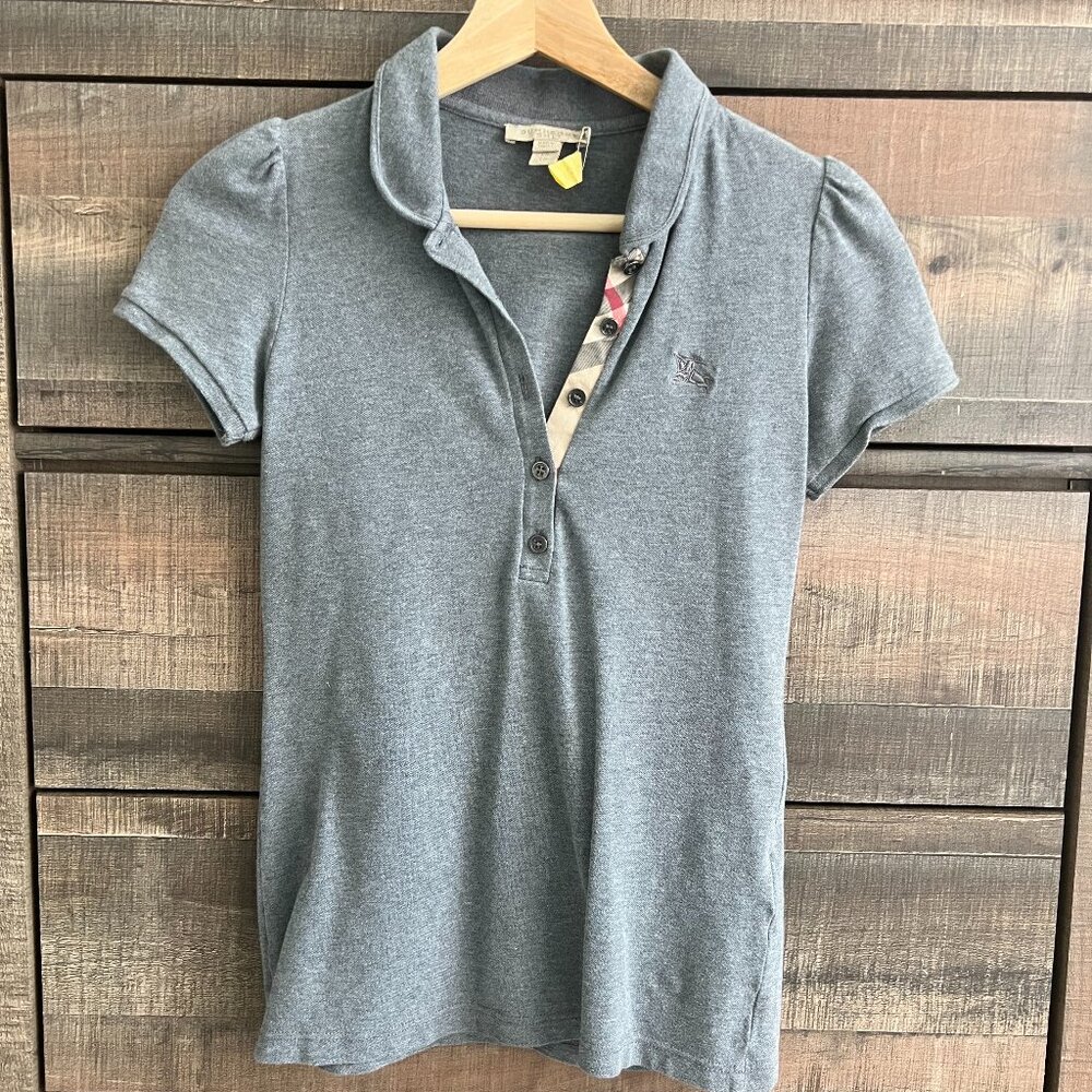 Burberry Brit Polo Shirt Women's Size XS
